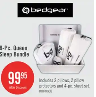 The Brick BG by BEDGEAR 8-Piece Queen Sleep Bundle offer