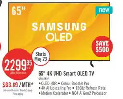 The Brick Samsung 65 S85F 4K OLED Vision AI Smart TV offer