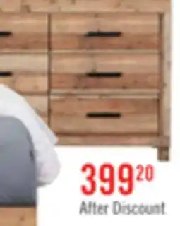 The Brick Mojave Bedroom 6-Drawer Dresser, 57.4W x 37.8H, Rustic - Natural Brown offer