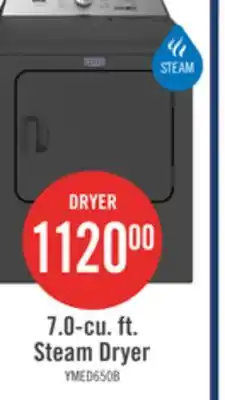 The Brick Maytag 7 Cu. Ft. Pet Pro Electric Dryer - Black Shadow - YMED6500MBK offer