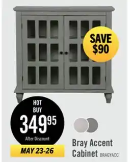 The Brick Bray 36 Accent Cabinet - Antique Grey offer