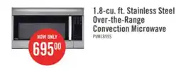 The Brick Profile 1.8 Cu. Ft. Over-the-Range Microwave with Convection and 400 CFM - Stainless - PVM1899SJC offer