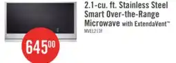 The Brick LG 2.1 Cu. Ft. Over-the-Range Microwave with ExtendaVent and Sensor Cooking - Smudge Proof Stainles offer
