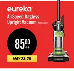 The Brick Eureka AirSpeed Bagless Upright Vacuum - NEU100C offer