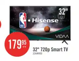 The Brick HISENSE 32 720p HD Full Array LCD 60Hz VIDAA TV (32A4KV) offer