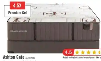 The Brick Stearns & Foster Founders Collection Ashton Gate Queen Mattress offer
