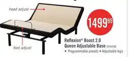The Brick Reflexion by Sealy Boost 2.0 Queen Adjustable Base offer