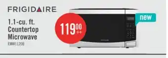 The Brick Frigidaire 1.1 Cu. Ft. Countertop Microwave - Stainless Steel - EMW1120-B offer