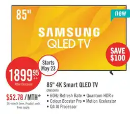 The Brick Samsung 85 Q6F QLED Smart TV with Vision AI offer