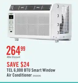 The Brick TCL 6,000 BTU Smart Window Air Conditioner - H6W53W-CA offer
