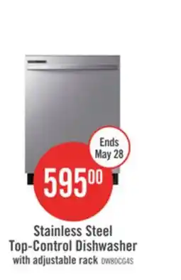 The Brick Samsung 24 53 dBA Built-In Top-Control Dishwasher with Hybrid Tub - DW80CG4021SRAA offer