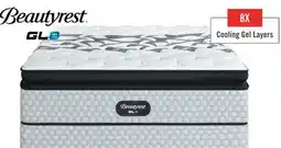 The Brick Beautyrest GL8 Euro Pillowtop Queen Mattress offer