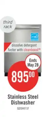 The Brick Frigidaire Gallery 24 47 dBA Built-In Top-Control Dishwasher - Smudge-Proof Stainless Steel offer