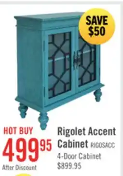 The Brick Rigolet 32 2-Door Accent Cabinet - Blue offer