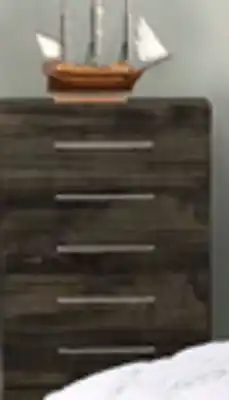 The Brick Riley Bedroom Chest of Drawers, 5-Drawer, 31W x 46H, Made in Canada - Grey offer