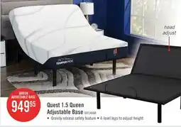 The Brick Quest 1.5 Queen Adjustable Base offer
