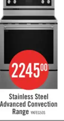 The Brick KitchenAid 6.4 Cu. Ft. Electric Range with AquaLift and Self-Clean - Stainless Steel - YKFEG500ESS offer