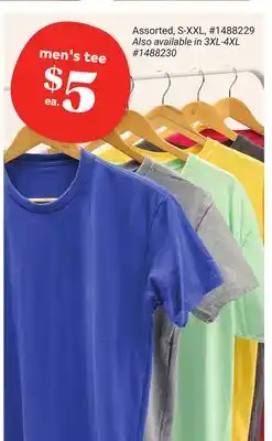Giant Tiger men's tee offer