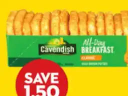 Giant Tiger Cavendish Farms patties offer