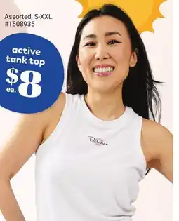 Giant Tiger active tank top offer