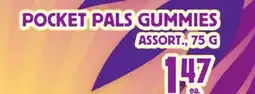 Giant Tiger POCKET PALS GUMMIES offer