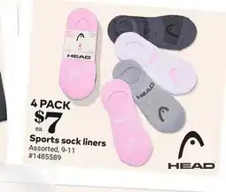 Giant Tiger Sports sock liners offer