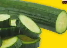 Giant Tiger English cucumber offer