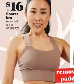 Giant Tiger Sports bra offer
