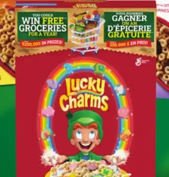 Giant Tiger Participating General Mills Family Size offer