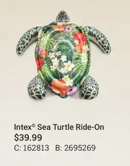 Cabela's Intex Sea Turtle Ride-On offer