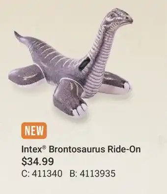 Cabela's Intex Brontosaurus Ride-On offer