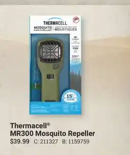 Cabela's Thermacell MR300 Mosquito Repeller offer