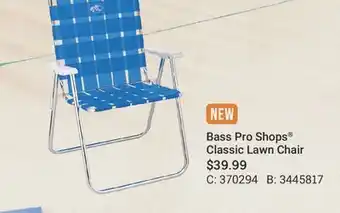 Cabela's Bass Pro Shops Classic Lawn Chair offer