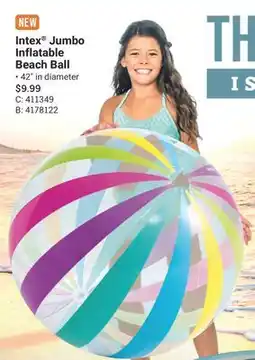 Cabela's Intex Jumbo Inflatable Beach Ball offer