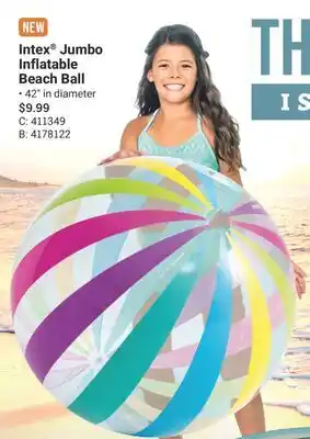 Cabela's Intex Jumbo Inflatable Beach Ball offer