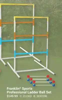 Cabela's Franklin Sports Professional Ladder Ball Set offer