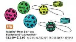 Cabela's Waboba Moon Ball and Bounceback x Moon Ball offer