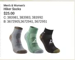 Cabela's Men's & Women's Hiker Socks offer