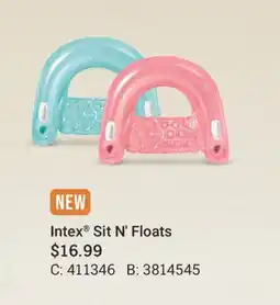 Cabela's Intex Sit N' Floats offer