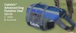 Cabela's Cabela's Advanced Dog Flotation Vest offer