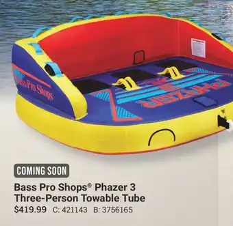 Cabela's Bass Pro Shops Phazer 3 Three-Person Towable Tube offer