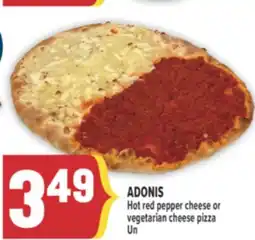 Marché Adonis ADONIS Hot red pepper cheese or vegetarian cheese pizza offer