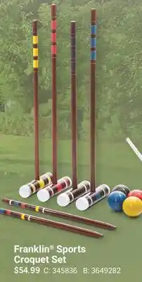 Cabela's Franklin Sports Croquet Set offer