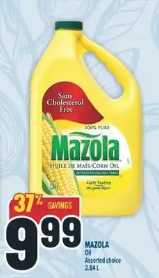 Marché Adonis MAZOLA Oil offer