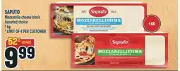 Marché Adonis SAPUTO Mozzarella cheese block offer