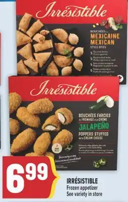 Marché Adonis IRRÉSISTIBLE Frozen appetizer offer