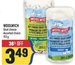 Marché Adonis WOOLWICH Goat cheese offer