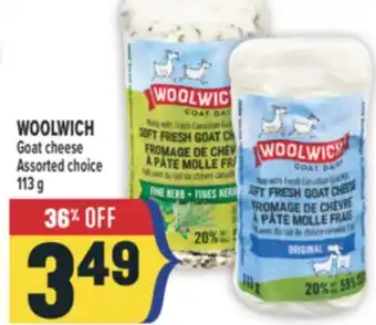 Marché Adonis WOOLWICH Goat cheese offer