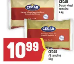 Marché Adonis CEDAR Durum wheat semolina offer