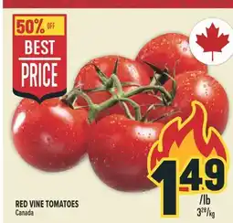 Marché Adonis RED VINE TOMATOES offer